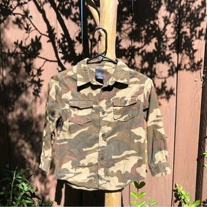 Faded Glory Fleece Button Down